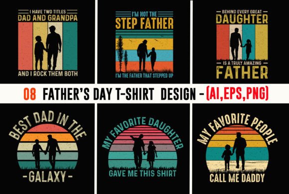 Download Trendy Fathers Day TShirt Bundle - Tshirt bundle Collection