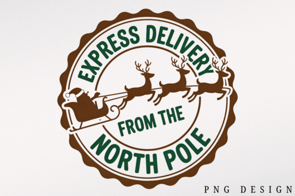Download Express Delivery from the North Pole PNG - Express Collection